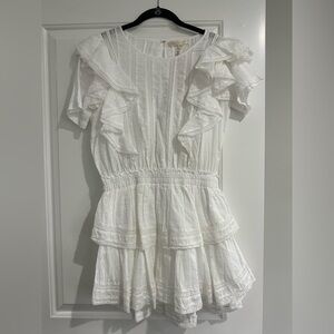 LoveShackFancy White Natasha Dress